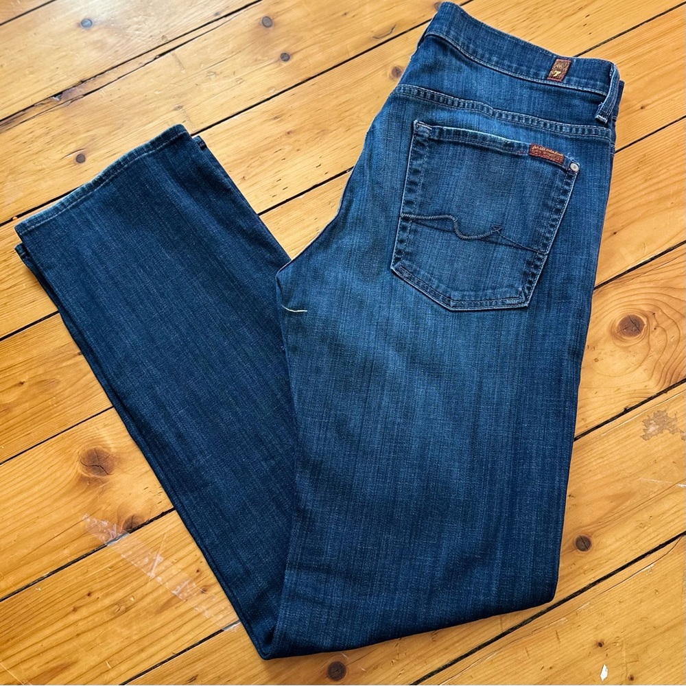 7 for all mankind straight leg jeans